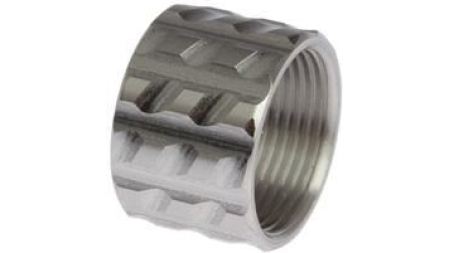 Crux Ordinance CG-100 1/2-28 Stainless Steel Thread Protector