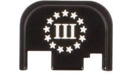 Cruxord Glock Back Plate 3 Percenter Glocks Gen 1-4