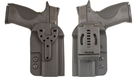 CompTac QB OWB Kydex Holster- Modular Fit-Size 1-Black
