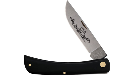 CASE KNIVES BLACK SYNTHETIC - SMOOTH SOD BUSTER