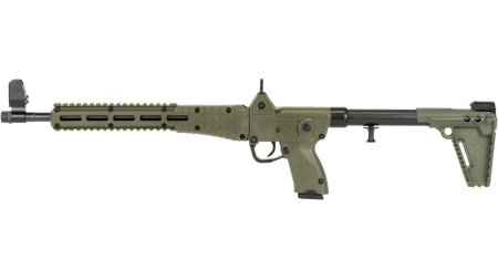 Kel-Tec SUB2000 Green for Glock 22 40Cal 16" Barrel 15 Round Semi-Automatic Rifle