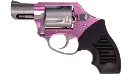 Charter  Arms - THE PINK LADY .38 Special 2" 5rd Compact Grip DAO Hammer Pink/Stainless Steel