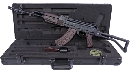 Arsenal SAM7SF 7.62x39mm Semi-Auto Rifle with Plum Furniture & AR-M5F Rail System Plum 30rd Mag