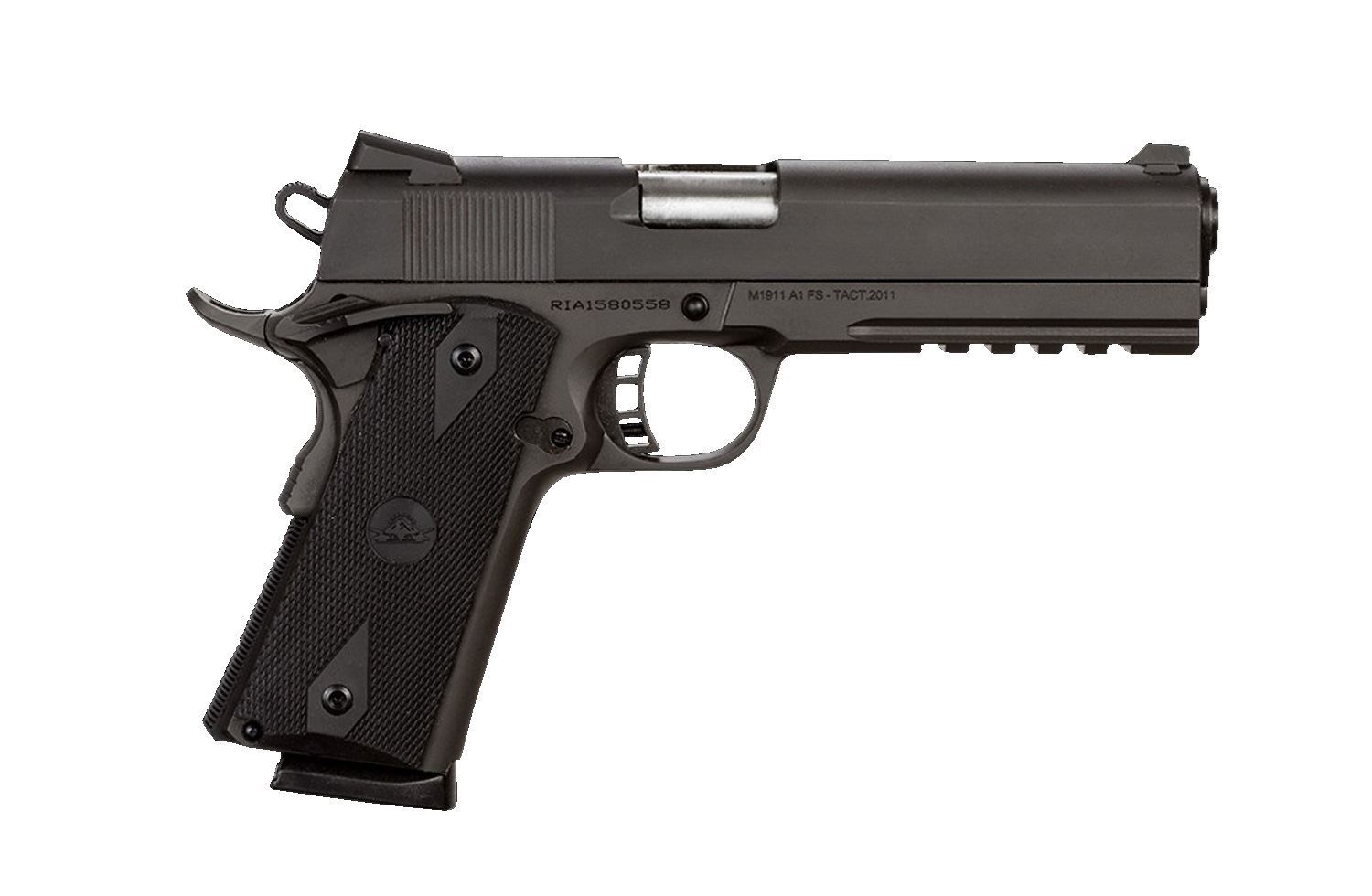 Rock Island Armory TAC Standard FS .45 ACP 1911 Pistol and Rubber Grip - Image 2