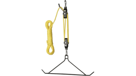 HS SKINNING GAMBREL & HOIST - 4:1 RATIO 600LBS