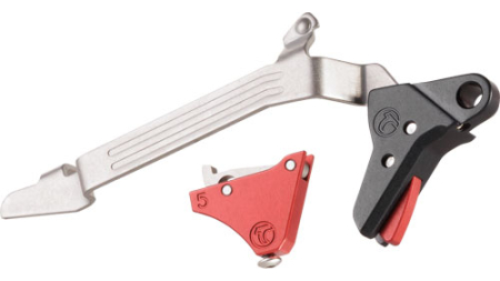 TIMNEY TRIGGER ALPHA FOR GLOCK - GEN 5 LARGE FRAME RED