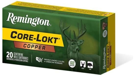 REMINGTON RCC360BH3 360 BUCKHAMMER 160GR CORE-LOKT COPPER HP 20 RD/BX 10 BX/CS