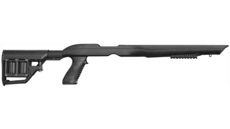 ADTAC M4 STOCK RUGER 10/22 - TACTICAL BLACK SYNTHETIC