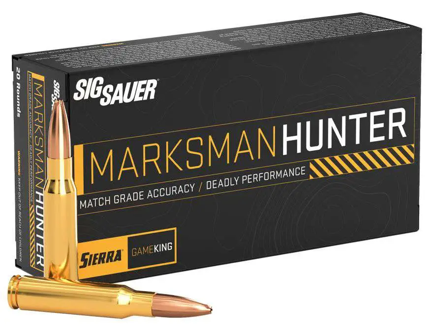SIG SAUER MARKSMAN HUNTER GAMEKING 6.5CM 130G 20RD BX 200RD CASE
