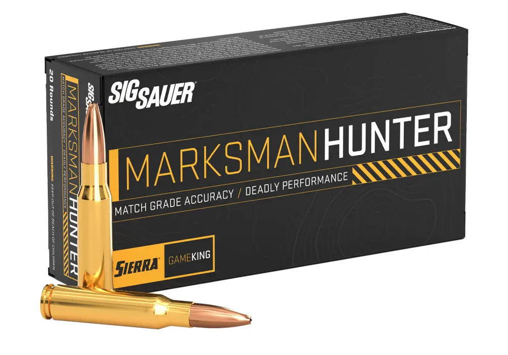 SIG SAUER MARKSMAN HUNTER GAMEKING 6.5CM 130G 20RD BX 200RD CASE - Image 3
