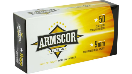 ARMSCOR 9MM 115GR FMJ