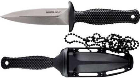 COLD STEEL COUNTER TAC II 3.3" - BOOT/BELT KNIFE SPEAR POINT