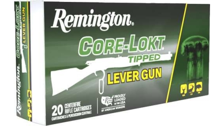 REMINGTON RT3030A, 30-30 WIN 150GR CORE-LOKT TIPPED LEVER GUN 20 RD/BX 10 BX/CS