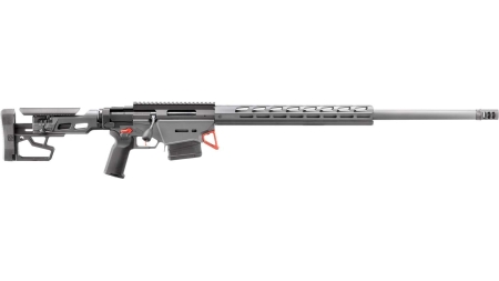 RUGER PRECISION RIFLE CUSTOM SHOP 6MM GT 26"BBL, STEALTH GRY CERAKOTE, TRIGGER TECH TRIGGER, 2-10RD