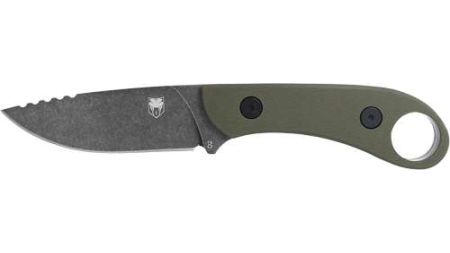 COBRATEC FIXED BLADE D2 SKINNER OD GREEN GENERATION II