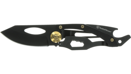 S&W KNIFE SMALL MULTI-TOOL - FOLDER 2" BLADE W/POCKET CLIP