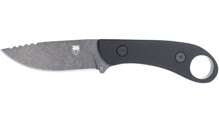 COBRATEC FIXED BLADE D2 SKINNER BLACK GENERATION II