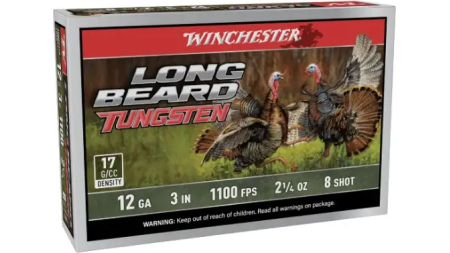 WINCHESTER 12 GA 3" #8 LONG BEARD TS17 2-1/4 OZ 5RD/BX 10BX/CS