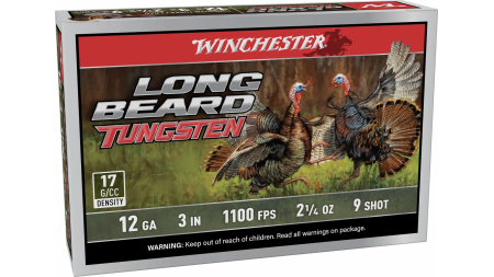 WINCHESTER 12 GA 3" #9 LONG BEARD TS17 2-1/4 OZ 5RD/BX 10BX/CS
