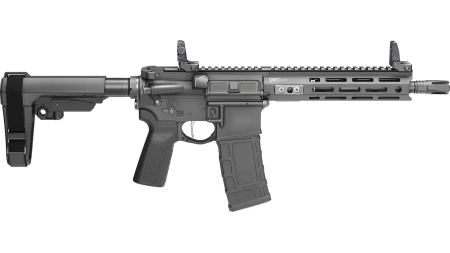 SPRINGFIELD ARMORY SAINT VICTOR 300BLK PISTOL BLACK, FU SIGHTS, SBA3 BRACE 1-30RD