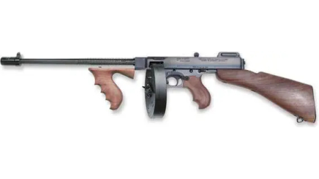 THOMPS 1927A1 DELX 45ACP RFL 100RD DET STOCK