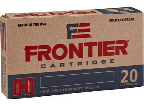 HORNADY FRONTIER 5.56 68GR BTHP MATCH 20RD BX 500RD CASE - Image 4