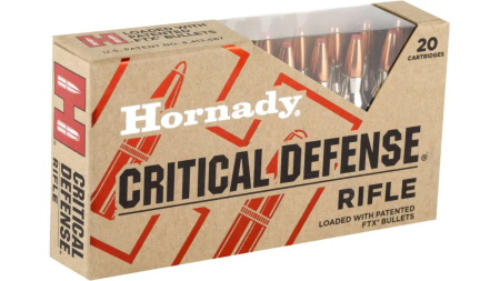 HORNADY CRITICAL DEFENSE 223REM 73GR FTX 20RD BX 200RD CASE