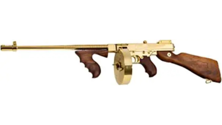 THOMPS 1927A1 DELUXE 45ACP RFL GOLD