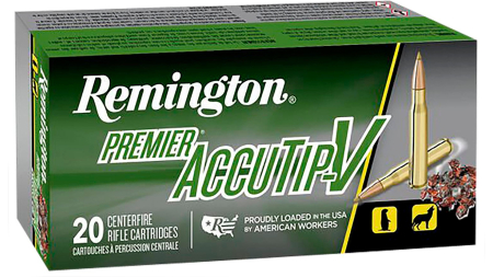 REMINGTON PRA223RB 223 REM 50GR ACCUTIP-V BT 20 RD/BX 10 BX/CS
