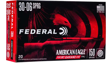 FEDERAL 3006 M1 150GR FMJ 20 RD/BX 10 BX/CS