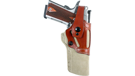 DESANTIS WILD HOG HOLSTER LTHR - AMBIDEXTROUS 1911'S 5" NATURAL