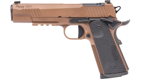 SIG SAUER 1911X 45ACP COYOTE/BLK 5"