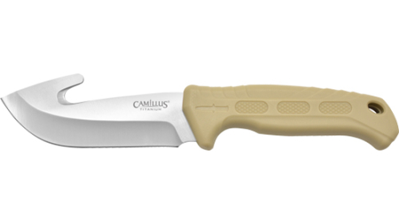 CAMILLUS ROTO GUT HOOK KNIFE - 4" SS BLADE W/ SHEATH