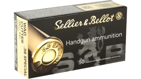 SELLIER & BELLOT 38SPC 148GR WC 50RD BOX 24 BOXES PER CASE