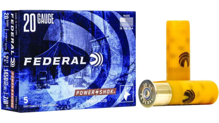 FEDERAL 20GA 2-3/4" MAX 7/8OZ SABOT 5 RD/BX 50 BX/CS