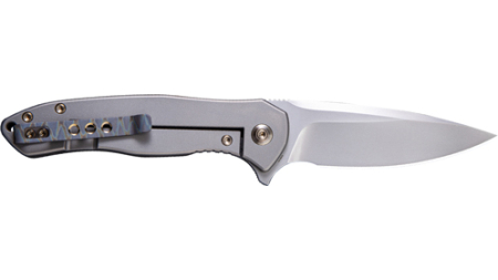 WE KNIFE KITEFIN 3.24" CARBON - FIBER/POLISHED BEAD BLAST