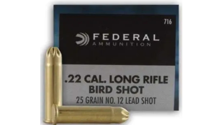 FEDERAL 22 LR NO. 10 LEAD BIRD SHOT "GAME-SHOK" 50 RD/BX 50 BX/CS