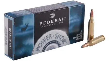 FEDERAL 3030 WIN 150GR POWER-SHOK SP FN 20 RD/BX 10 BX/CS
