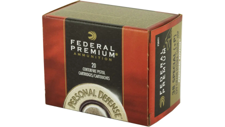 FEDERAL 38 SPECIAL +P 129GR HYDRA-SHOK JHP 20 RD/BX 25 BX/CS