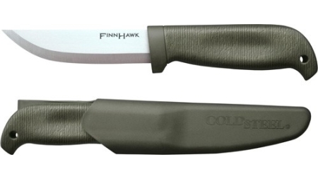 COLD STEEL FINN HAWK 4" CURVED - BELLY BLADE W/ SECURE-EX SHTH