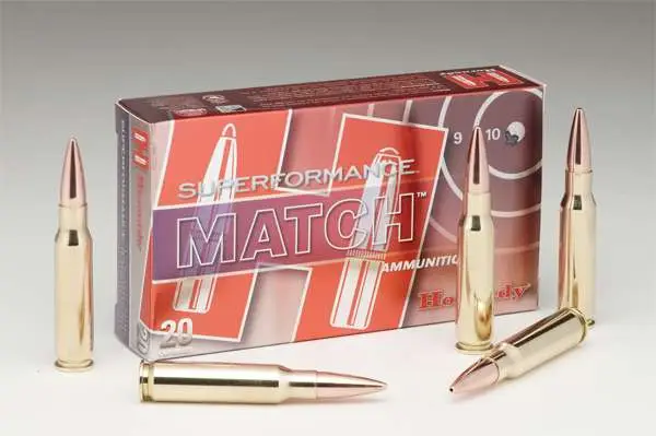 HORNADY SUPERFORMANCE MATCH 223 REM 75GR BTHP 20RD BX 200RD CASE - Image 4
