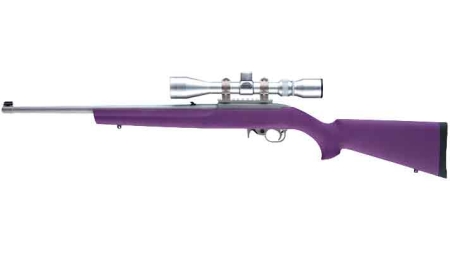 HOGUE STOCK RUGER 10/22 - HEAVY BARREL PURPLE