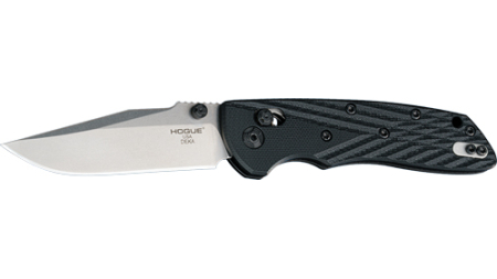 HOGUE DEKA 3.25" ABLE LCK FLDR - CLIP POINT G-10 FRAME BLACK