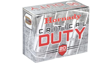 HORNADY CRITICAL DUTY 45ACP+P 220GR FLEX LCK 20RD BX 200RD CASE