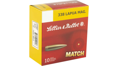 SELLIER & BELLOT 338LAP 300GR HPBT 10RD BOX 10 BOXES PER CASE