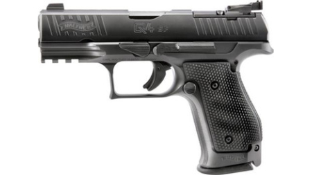 Walther 2843323 Q4 SF Optic Ready 9mm 4" 15+1 Black Matte Tenifer Finish