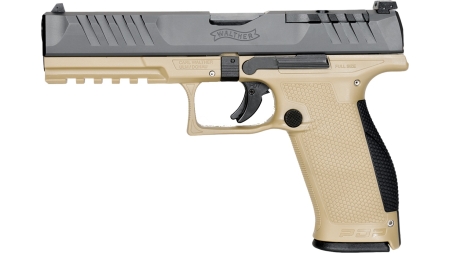WALTHER ARMS PDP 9MM FS 5" BLK/TAN 18+1 OR#