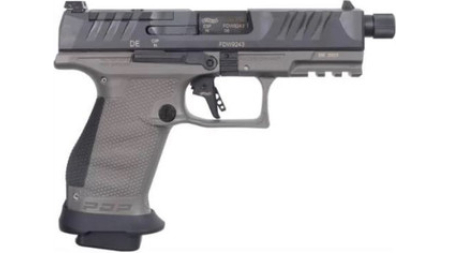 Walther 2876574 PDP Compact Pro SD OR 9mm 4.6" Threaded Barrel 18+1 Gray/Black Polymer