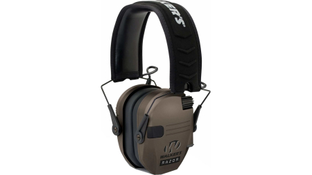 WALKERS RAZOR SLIM ELECTRONIC MUFF FLAT DARK EARTH 4/CASE