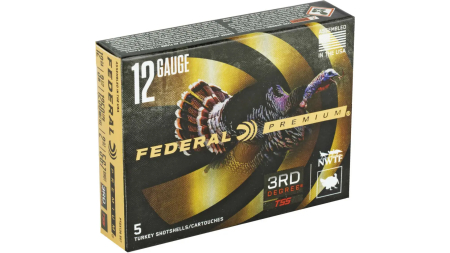 FEDERAL 12GA 3-1/2"   2OZ   5, 6, 7 SHOT  1250 FPS   5 RD/BX 10 BX/CS